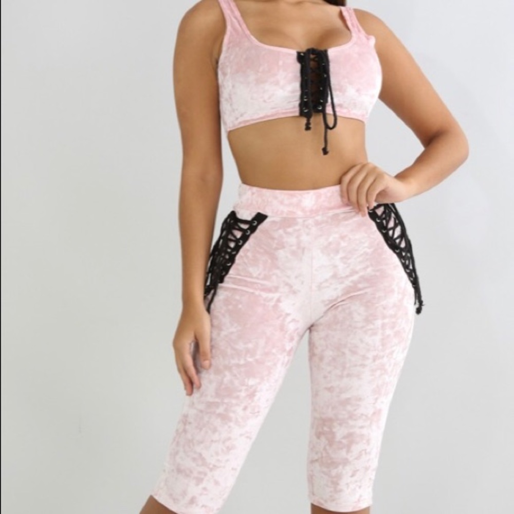 2 Piece velvet outfit...